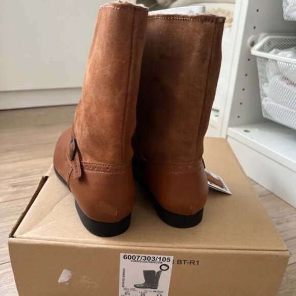 Zara Girls Genuine Leather Booties EUR 38 - Picture 4 of 6